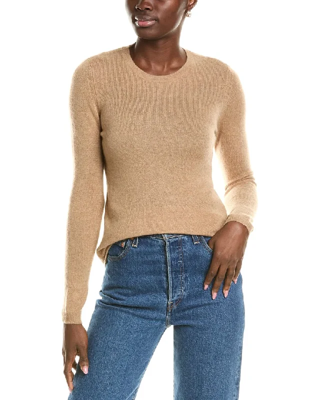 Forte Cashmere Crewneck Cashmere Sweater