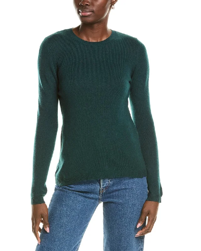 Forte Cashmere Crewneck Cashmere Sweater