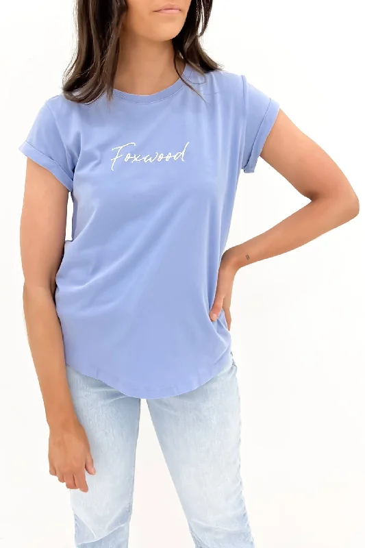 Signature Tee Light Blue