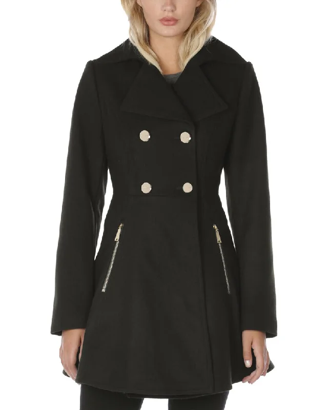 Laundry by Shelli Segal Medium Wool-Blend Coat