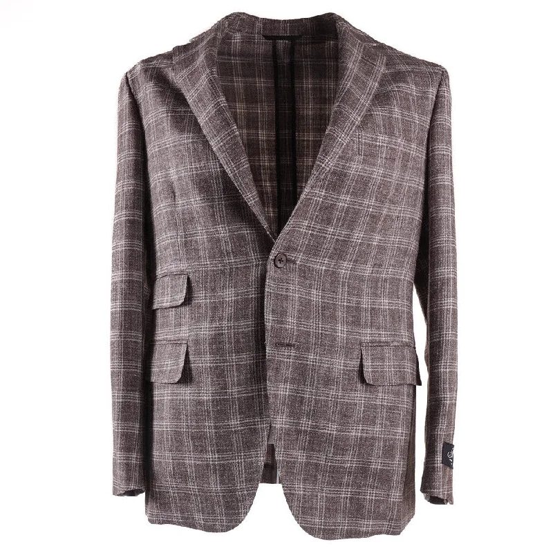 Belvest Unlined Linen-Wool-Silk Sport Coat