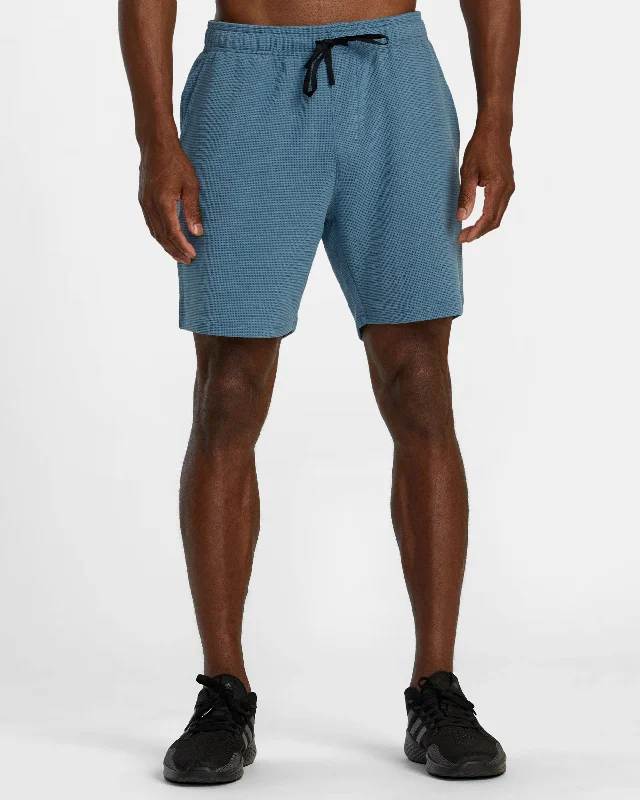 C-Able Waffle Knit Shorts - Glacier