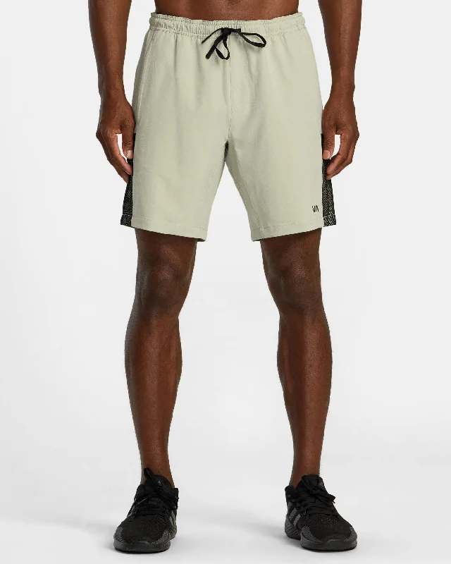 X Over Short Utility Shorts - Chalk