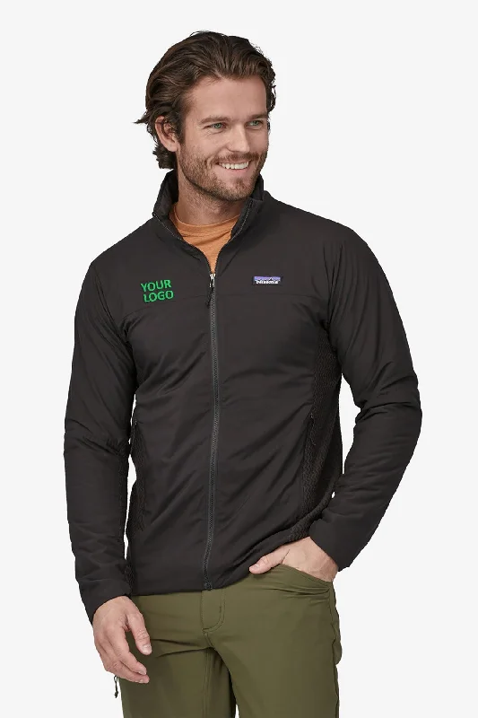 Patagonia Mens Nano-Air Light Hybrid Custom Jackets, Black