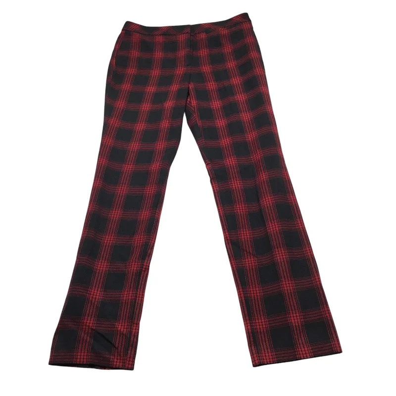 Pants Cropped By J. Jill In Plaid Pattern, Size: 6