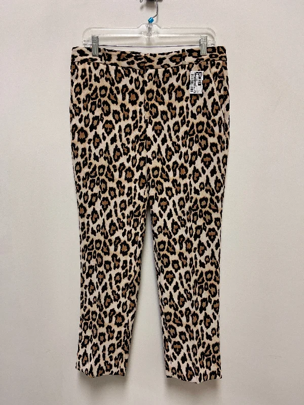 Pants Other By Banana Republic In Animal Print, Size: 8