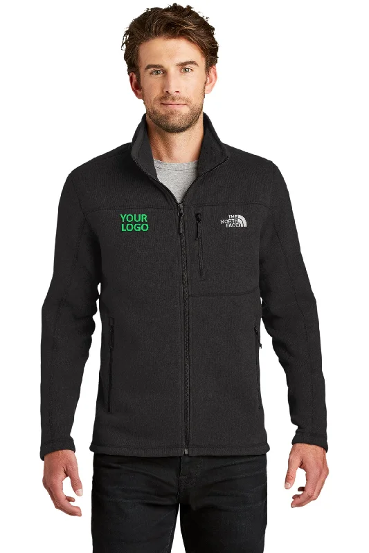 The North Face Sweater Fleece Jacket TNF Black Heather