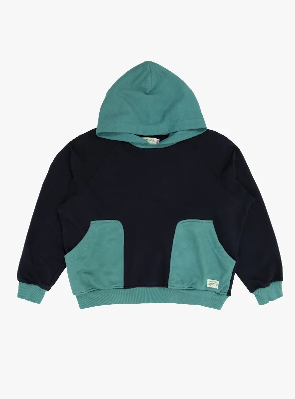 '49 Alumni Hoodie Navy & Aqua