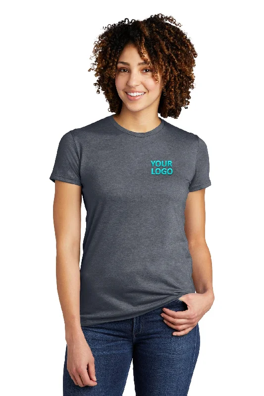 Allmade Women's Tri-Blend Branded Tee, Rebel Blue