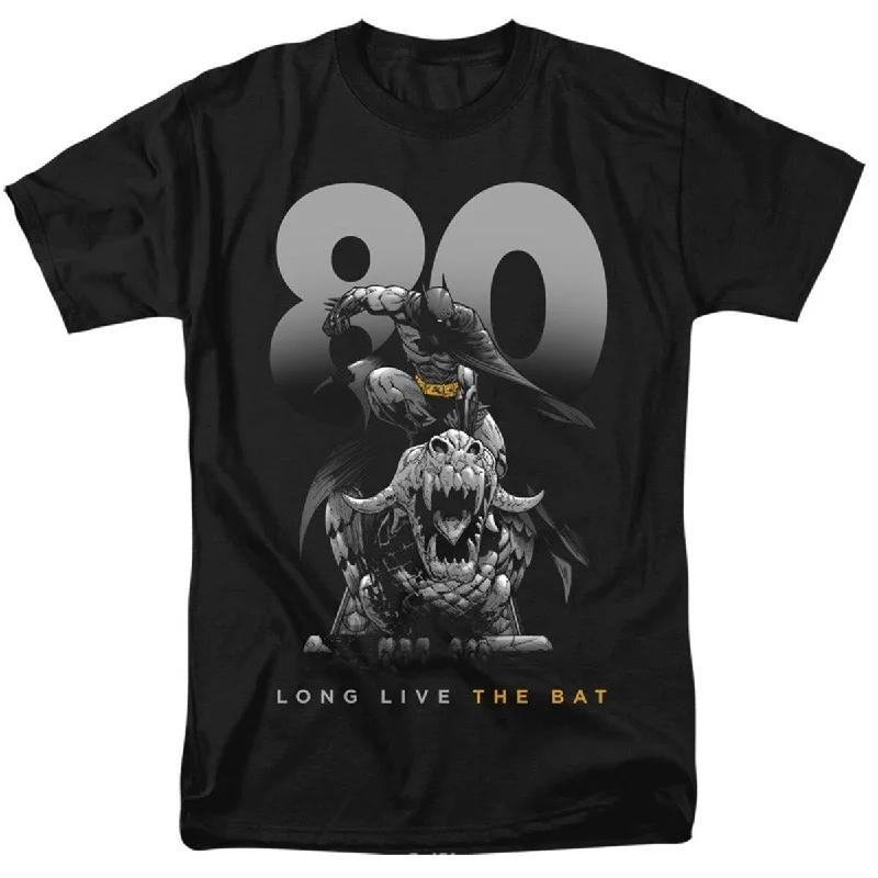 Batman 80Th Long Live The Bat Mens TShirt