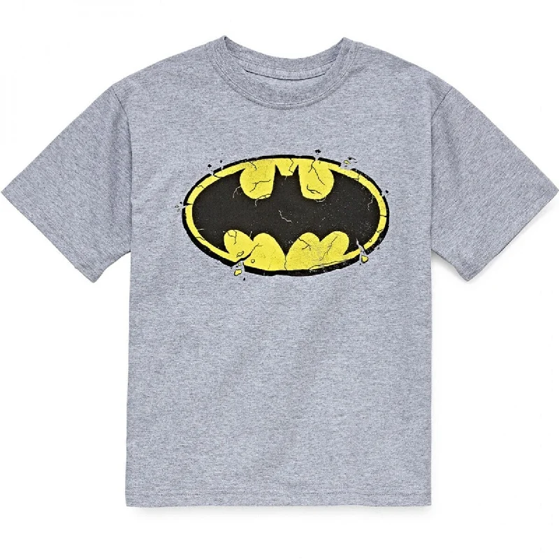 Batman Symbol Kids Grey TShirt