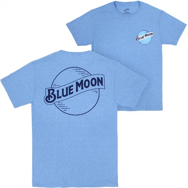 Blue Moon Logo Printed TShirt