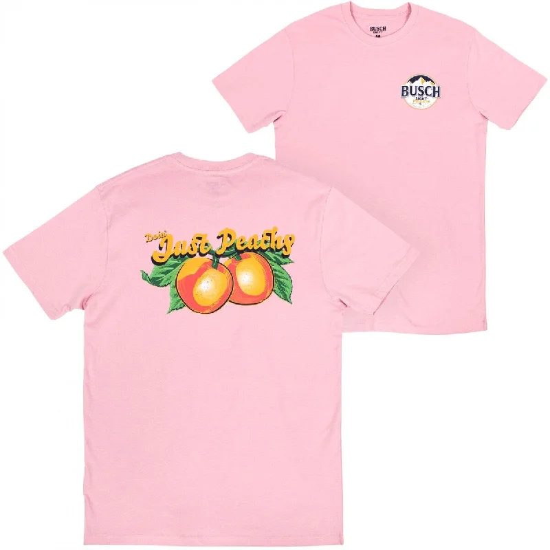 Busch Light Just Peachy Front And Back Print TShirt