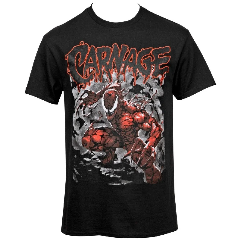 Carnage Character Pounce And Text TShirt