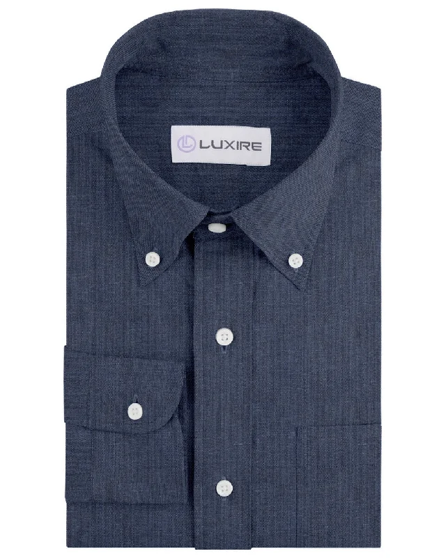 Luxire Presto: Cornflower Blue 100% linen Shirt