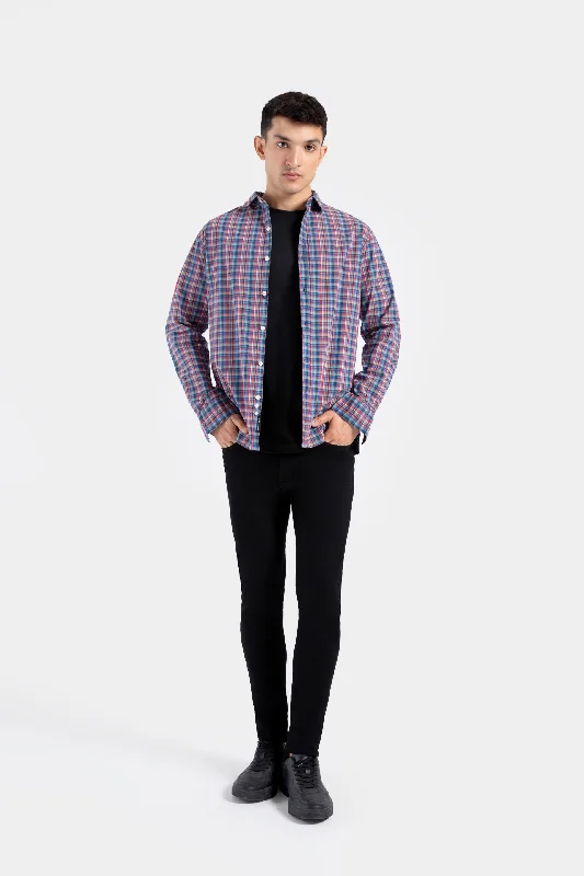 Cotton Checkered Shirt