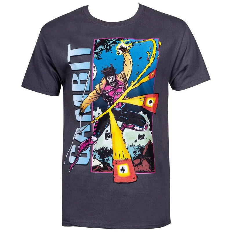 Gambit Card Trick Mens XMen TShirt