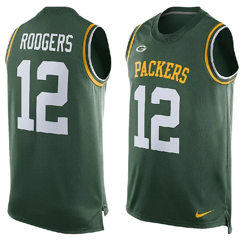 Green Bay Packers Aaron Rodgers Player Tank, Men's