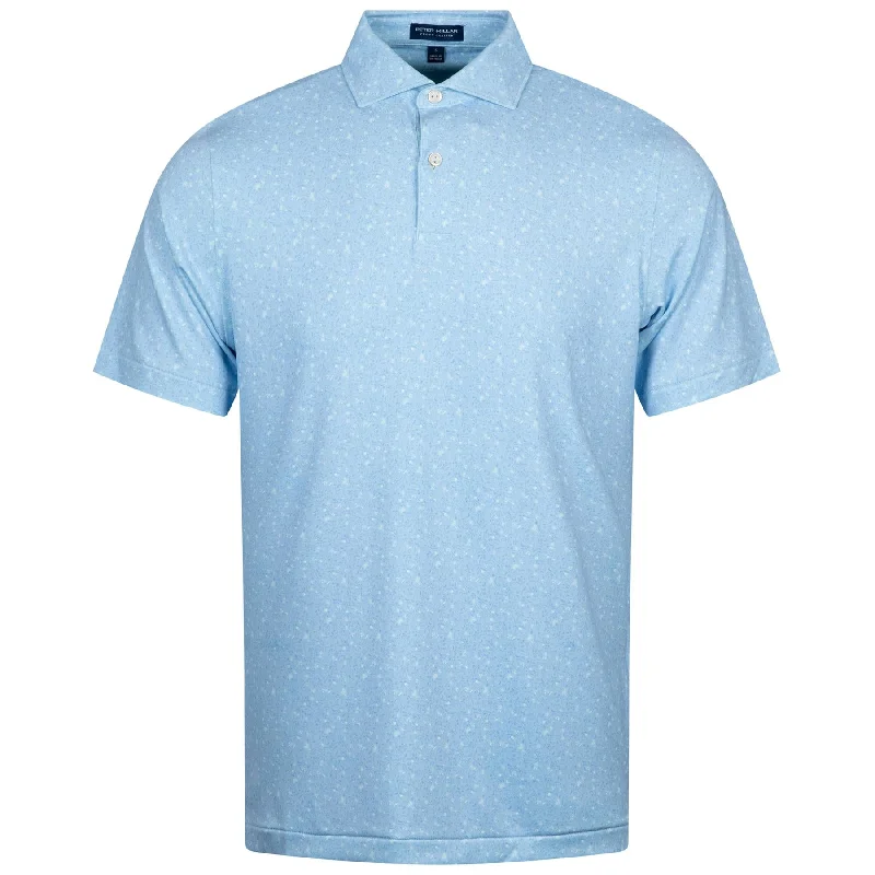 Infusions Performance Jersey Polo Blue Frost - AW24