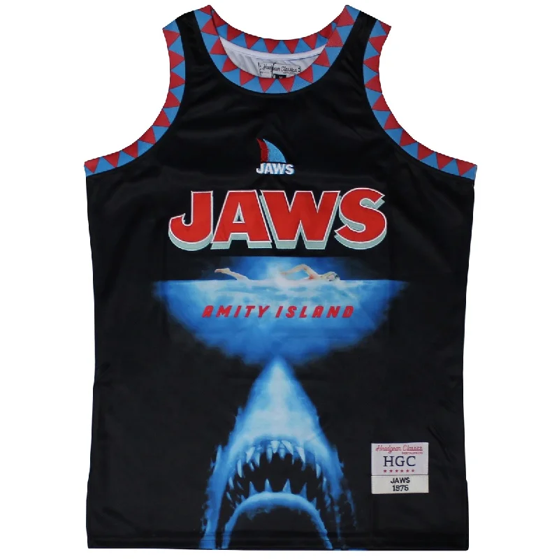 Jaws Basketball Jersey, Black