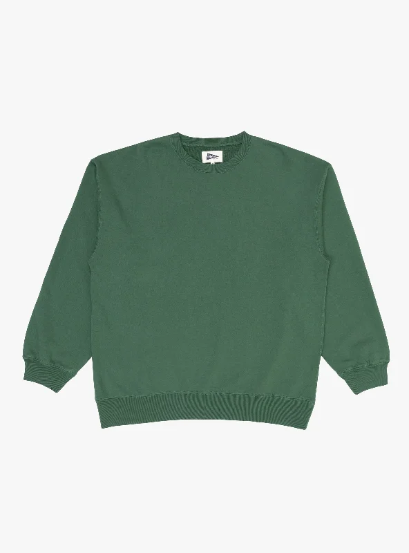 Jear Reinforced Crew Dark Green