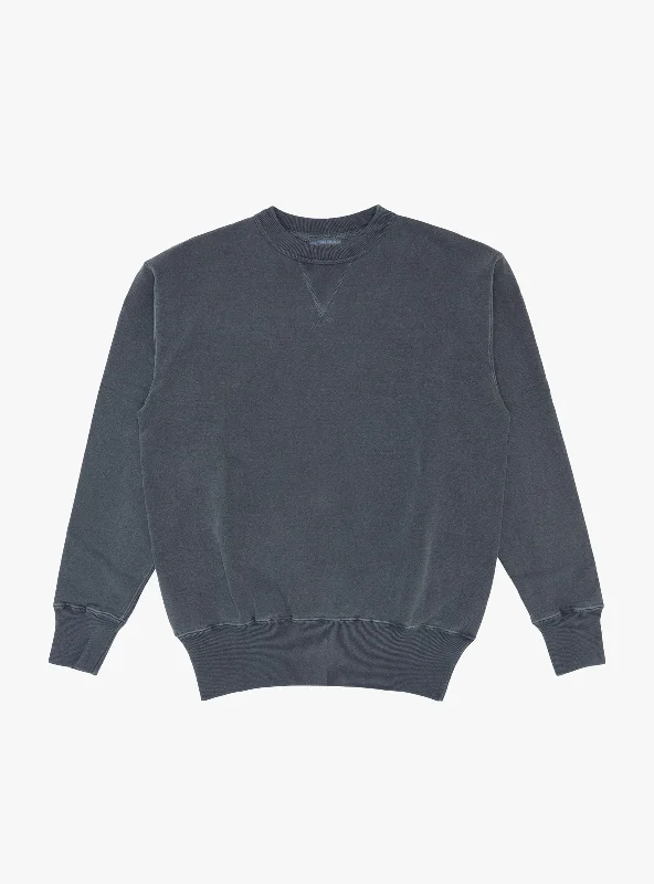 Laniakea Crewneck Sweatshirt Pigment Dye Blue Graphite