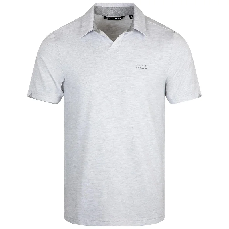 Late At Night Polo Heather Light Grey - AW24