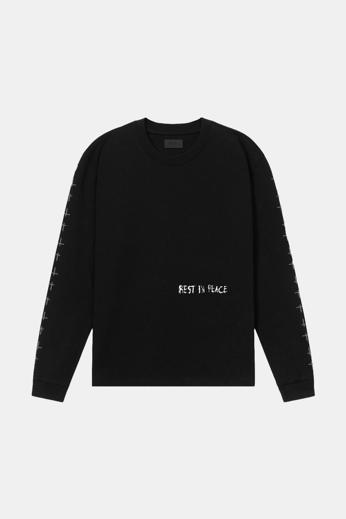 LAWRENCE LONG SLEEVE TEE | BLACK CROSS