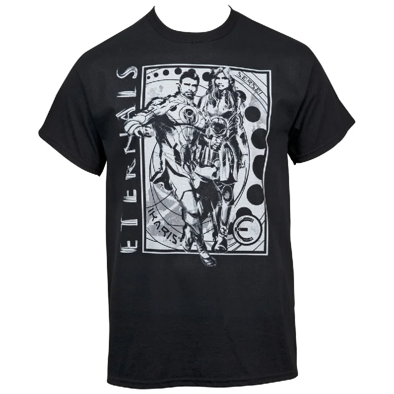 Marvel The Eternals Breaking The 4Th Wall with Text TShirt