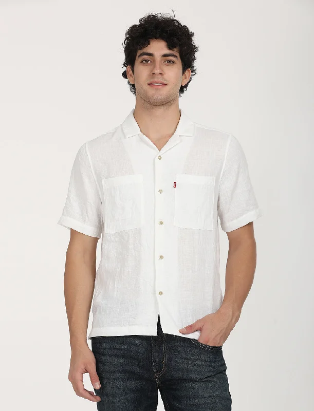 Men's Solid Slim Fit Shirt