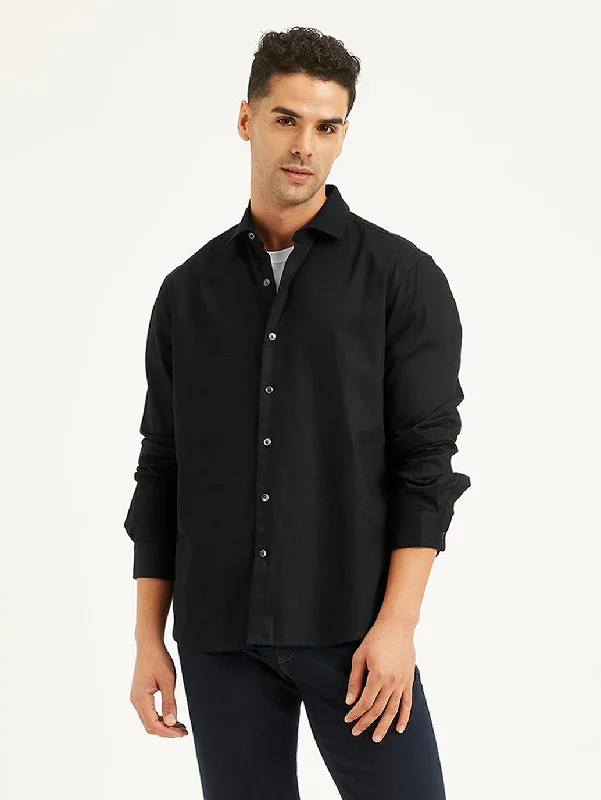 Men's Solid Slim Fit Shirt