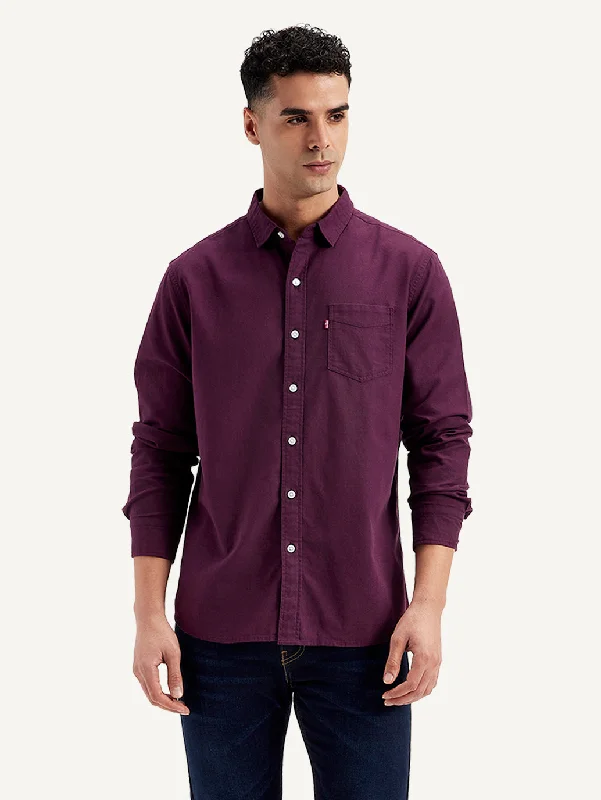 Men's Solid Slim Fit Shirt