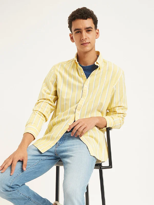 Men's Striped Slim Fit Shirt