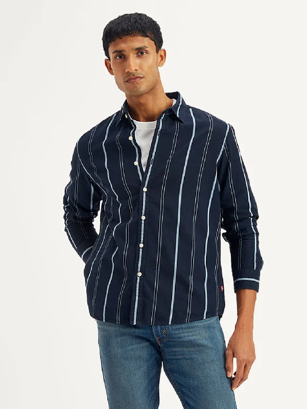 Men's Striped Slim Fit Shirt