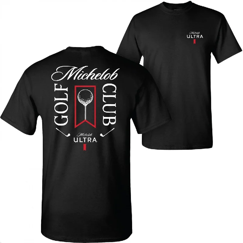 Michelob Ultra Golf Club Black Colorway Front/Back Print TShirt