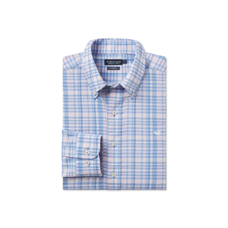 Nassau Performance Plaid Dress Shirt