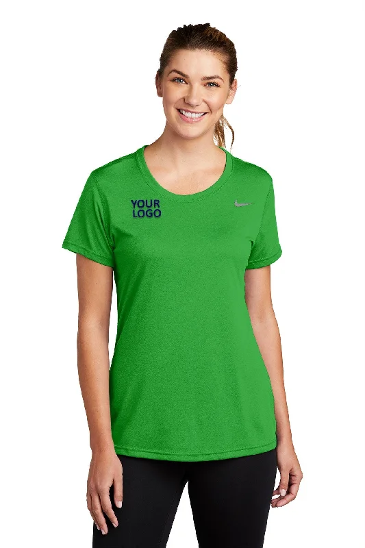 Nike Ladies Team rLegend Customized Tee's, Apple Green