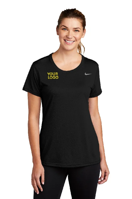 Nike Ladies Team rLegend Customized Tee's, Black