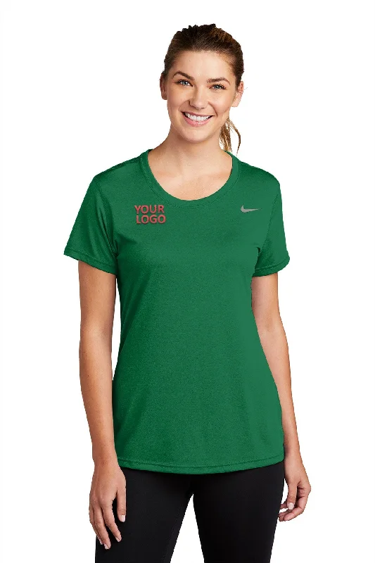 Nike Ladies Team rLegend Customized Tee's, Gorge Green