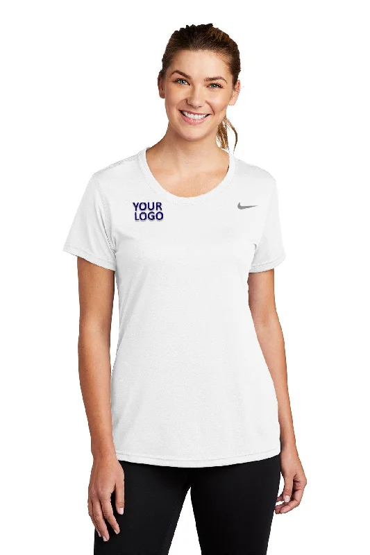 Nike Ladies Team rLegend Customized Tee's, White