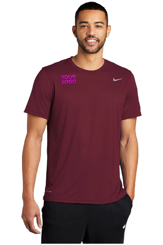 Nike Team rLegend Customized Tee's, Deep Maroon