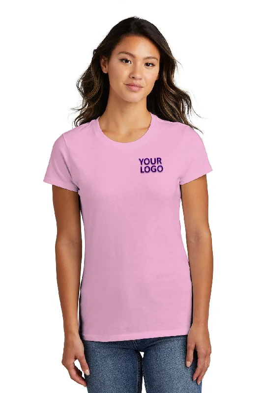 Port & Company Ladies Fan Branded Favorite Tee's, Candy Pink