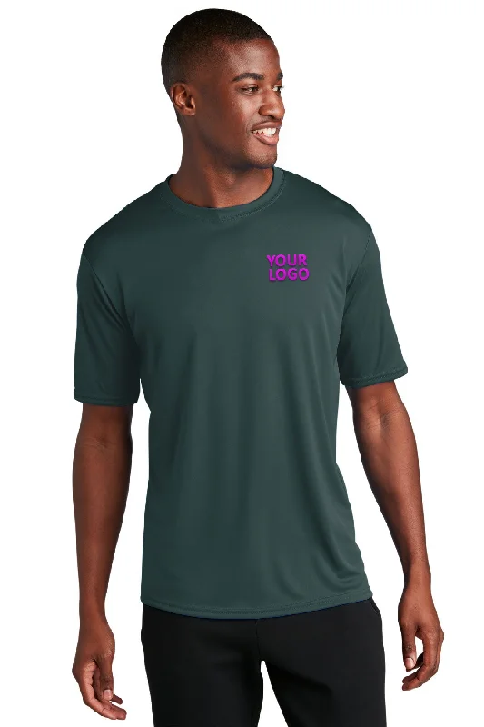 Port & Company Performance Branded Tee's, Dark Green