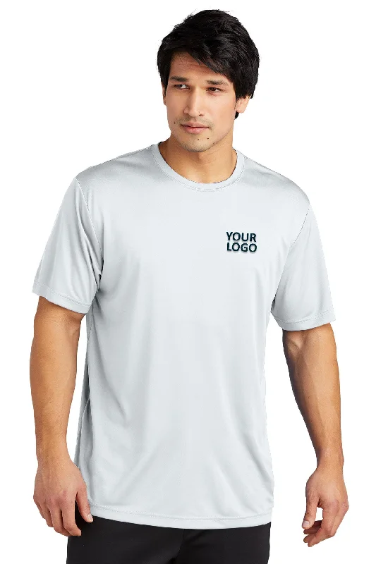 Sport-Tek PosiCharge Branded Re-Compete Tee's, White