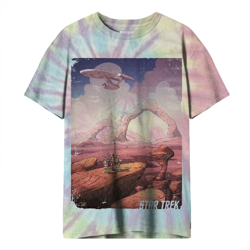 Star Trek Tie Dye Landscape TShirt