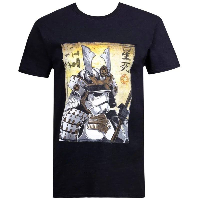 Star Wars Samurai Stormtrooper Black Mens TShirt