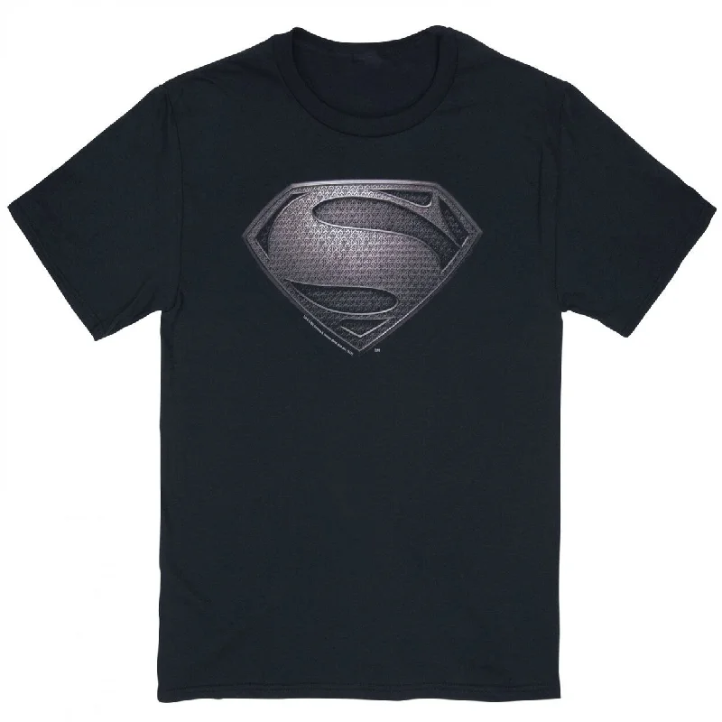 Superman Justice League Snyder Cut Black Symbol TShirt