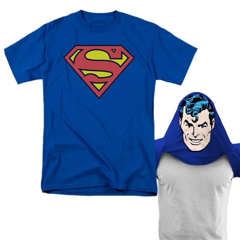 Superman Reversible Mask Mens TShirt