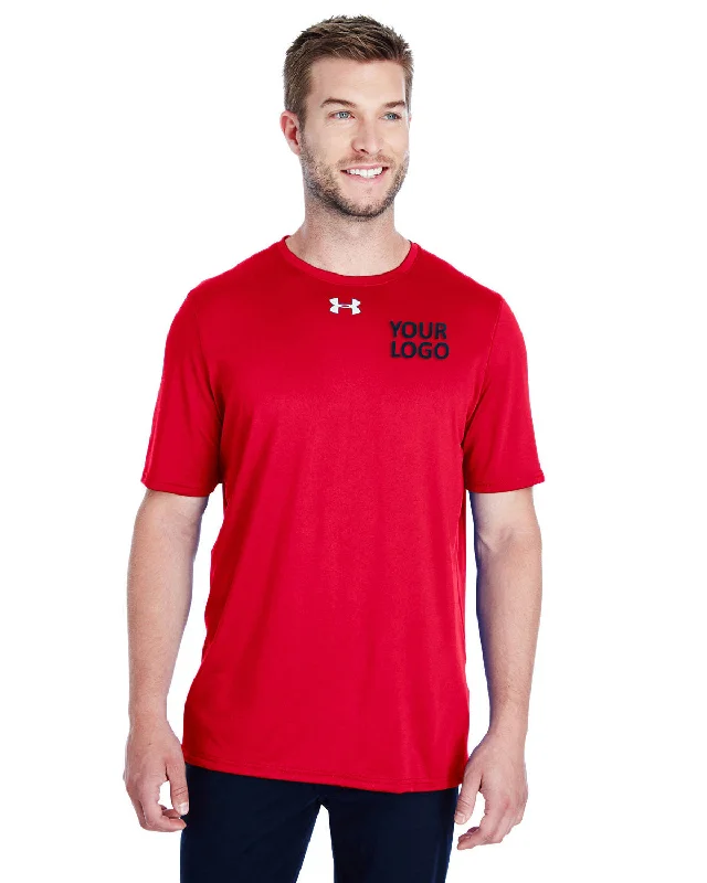 Under Armour Locker Custom T-Shirts, Red