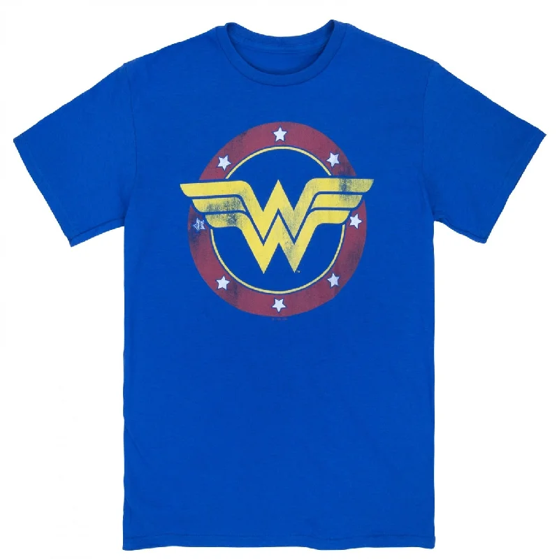 Wonder Woman Washed Emblem TShirt